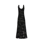 Oscar de la Renta Floral Cutout Threadwork Gown - Oscar de la Renta Dresses - American Couture - Shop at Coveti