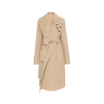 Oscar de la Renta Foxglove Embroidered Wool Coat - Oscar de la Renta Coats - American Couture - Shop at Coveti