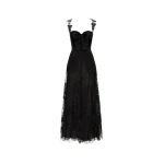 Oscar de la Renta Foxglove Guipure Cocktail Dress - Oscar de la Renta Dresses - American Couture - Shop at Coveti