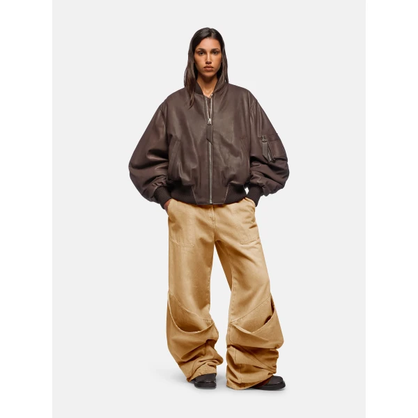 The Attico Ganache ”Anja” Bomber Jacket, view 2