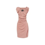 Vivienne Westwood Ginnie Amber Mini Dress - Vivienne Westwood Dresses - Punk Luxury - Shop at Coveti