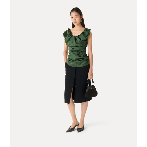 Vivienne Westwood Ginnie Top - Vivienne Westwood Tops - Punk Luxury - Shop at Coveti