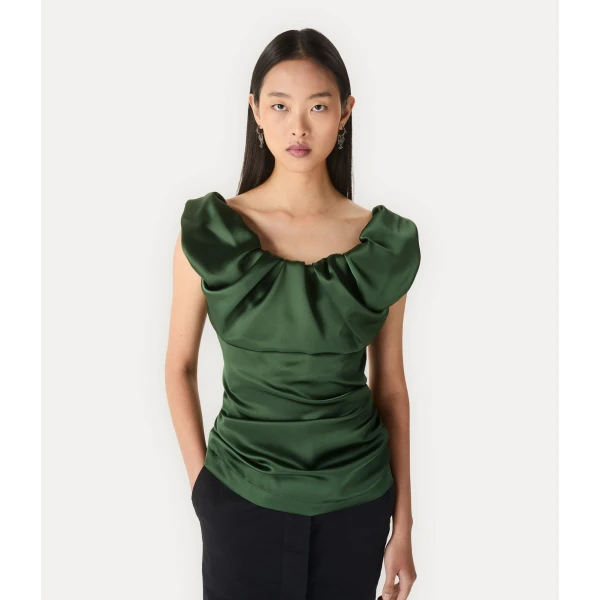 Vivienne Westwood Ginnie Top - Vivienne Westwood Tops - Punk Luxury - Shop at Coveti