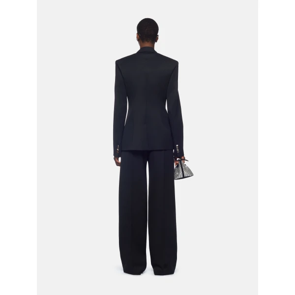 The Attico ‘Glen” Black Blazer, view 3