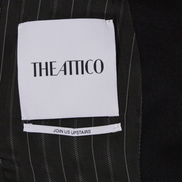 The Attico 'Glen'' Black Blazer - The Attico Jackets - Designed by Gilda Ambrosio & Giorgia Tordini - Shop at Coveti