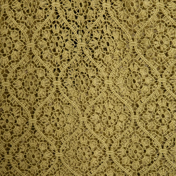 Giambattista Valli Green Filigree Macramé Blouse - Giambattista Valli Tops - Romantic Couture - Shop at Coveti