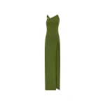 The Attico Green Long Dress - The Attico Dresses - Designed by Gilda Ambrosio & Giorgia Tordini - Shop at Coveti