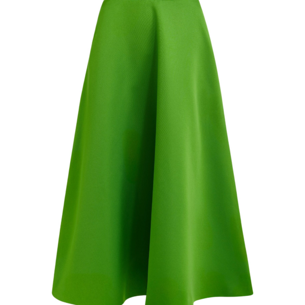 Essentiel Antwerp Green a-line skirt - Essentiel Antwerp Skirts - Colorful Belgian Design - Shop at Coveti