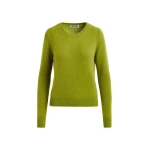 Essentiel Antwerp Green angora blend knit - Essentiel Antwerp Knitwear - Colorful Belgian Design - Shop at Coveti