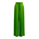 Essentiel Antwerp Green wide-leg pants - Essentiel Antwerp Pants - Colorful Belgian Design - Shop at Coveti