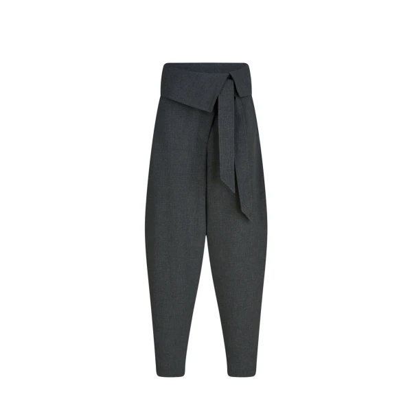 The Attico Grey Long Pant, view 4