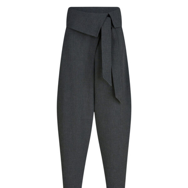 The Attico Grey Long Pant - The Attico Pants - Designed by Gilda Ambrosio & Giorgia Tordini - Shop at Coveti