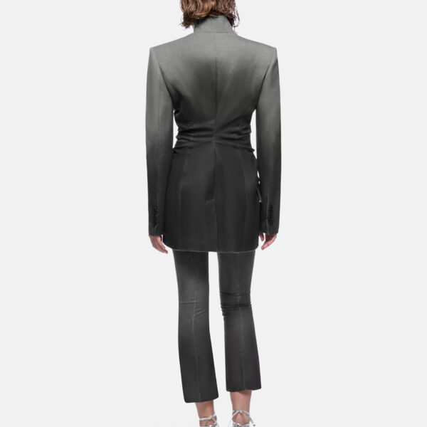 The Attico Grey Melange Jacket - The Attico Jackets - Designed by Gilda Ambrosio & Giorgia Tordini - Shop at Coveti