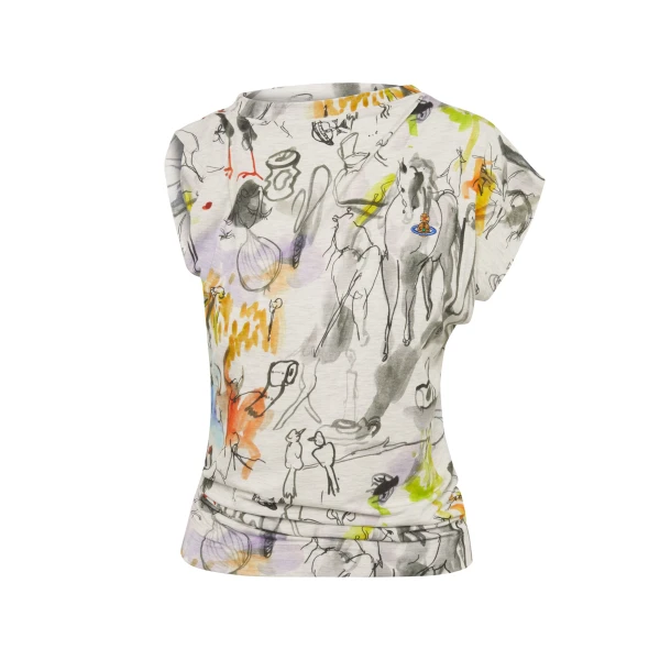 Vivienne Westwood Hebo Top - Vivienne Westwood Tops - Punk Luxury - Shop at Coveti