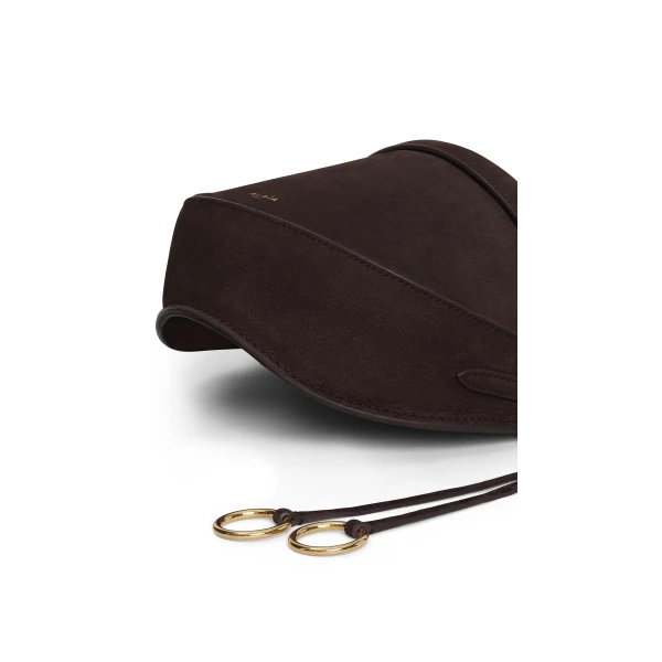 Alaïa Hip Bag In Nubuck - Alaia Bags - Laser Cut Luxury - Shop at Coveti