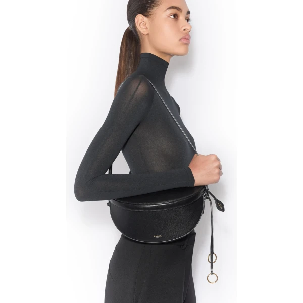 Alaïa Hip East West Bag In Goatskin - Alaia Bags - Laser Cut Luxury - Shop at Coveti