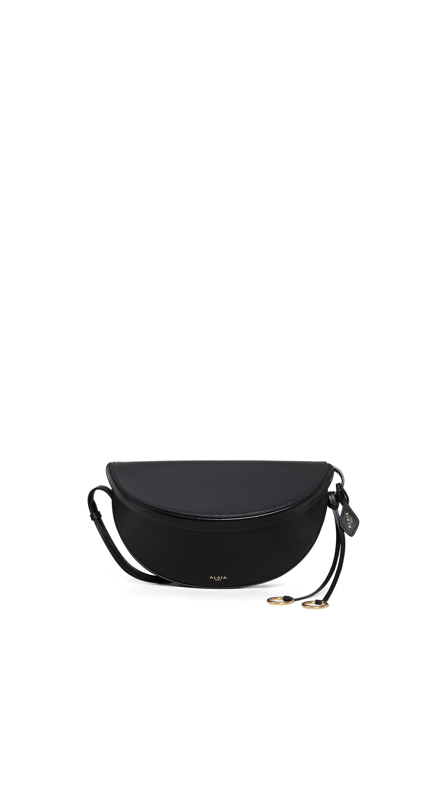 Alaia Hip East West Bag In Goatskin