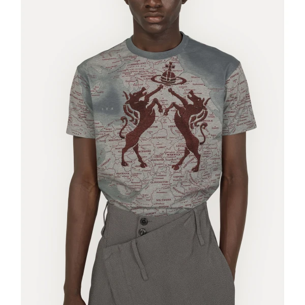Vivienne Westwood Horses Classic T-shirt - Vivienne Westwood Tops - Punk Luxury - Shop at Coveti