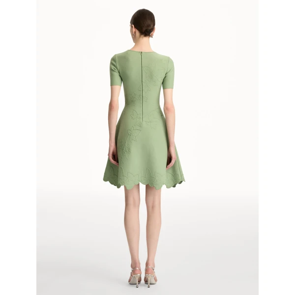 Oscar de la Renta Ivy Cutout Knit Dress - Oscar de la Renta Dresses - American Couture - Shop at Coveti