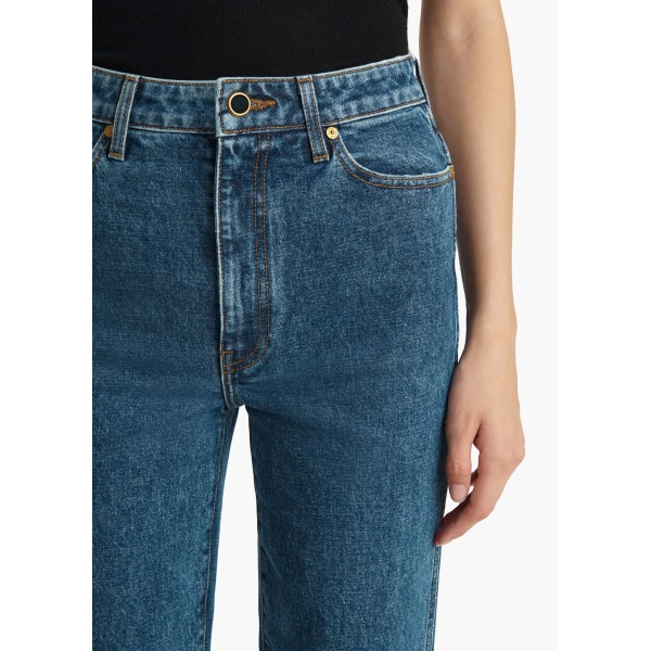 Khaite Abigail Stretch Jean, view 5