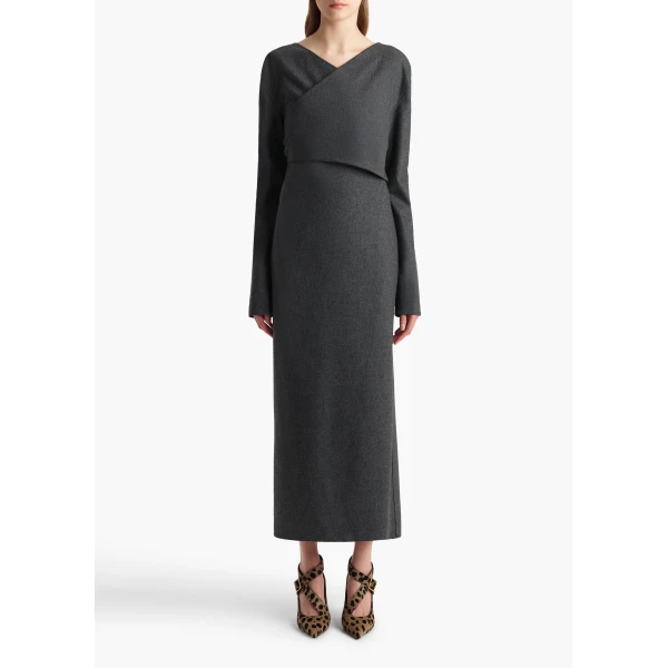 Khaite Aubrey Dress, view 3