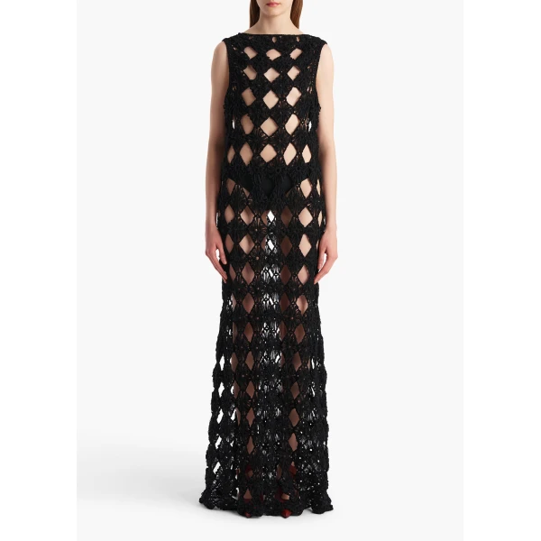 Khaite Cressida Dress, view 3