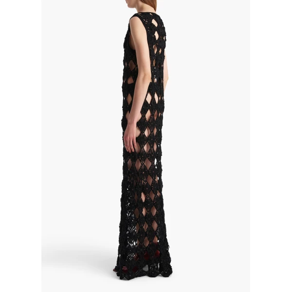 Khaite Cressida Dress, view 4