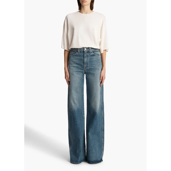 Khaite Dane Stretch Jean, view 2