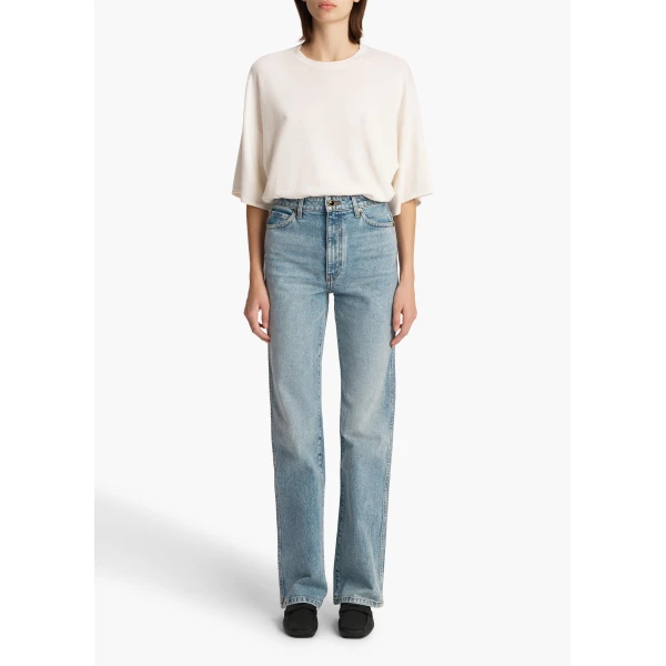 Khaite Danielle Stretch Jean, view 2