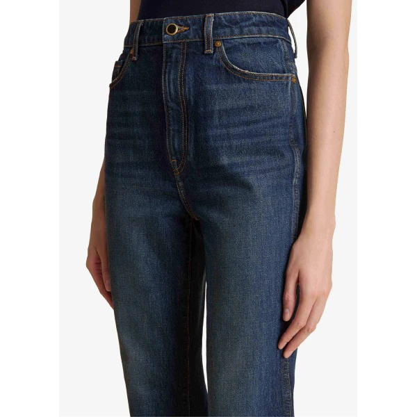 Khaite Danielle Stretch Jean, view 6