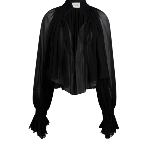 Elevate your elegance in this Khaite Tops   from the 2025 resort wear edit