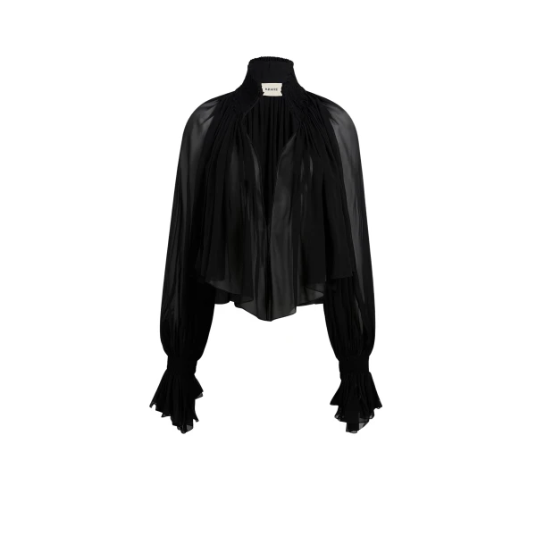 Elevate your elegance in this Khaite Tops   from the 2025 resort wear edit