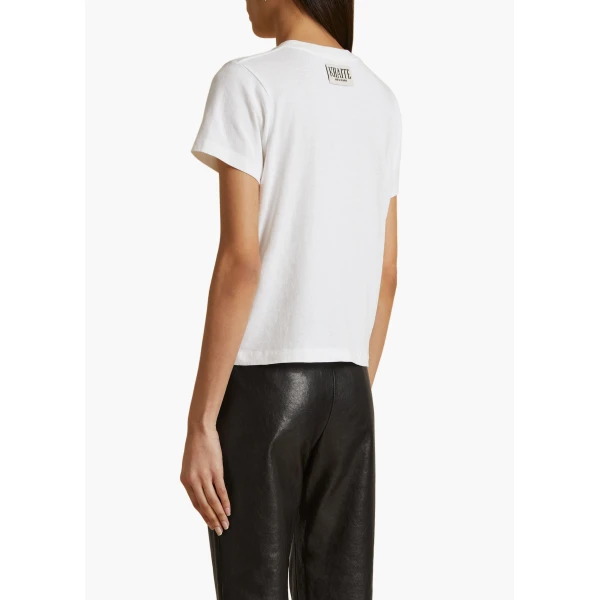 Khaite Emmylou T-Shirt Top, view 3