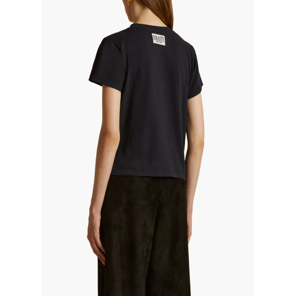 Khaite Emmylou T-Shirt Top, view 3