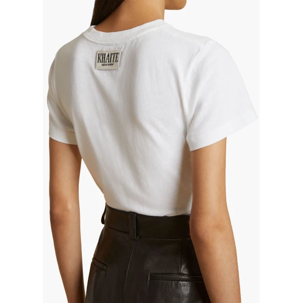 Khaite Emmylou T-Shirt Top, view 4