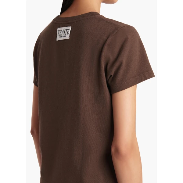 Khaite Emmylou T-Shirt Top, view 6