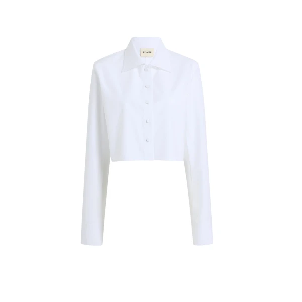 Elevate your elegance in this Khaite Tops   from the 2025 resort wear edit