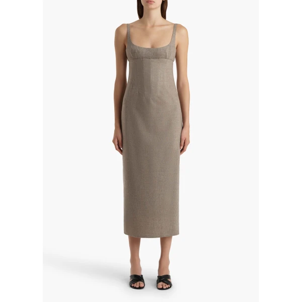Khaite Lotte Dress, view 3