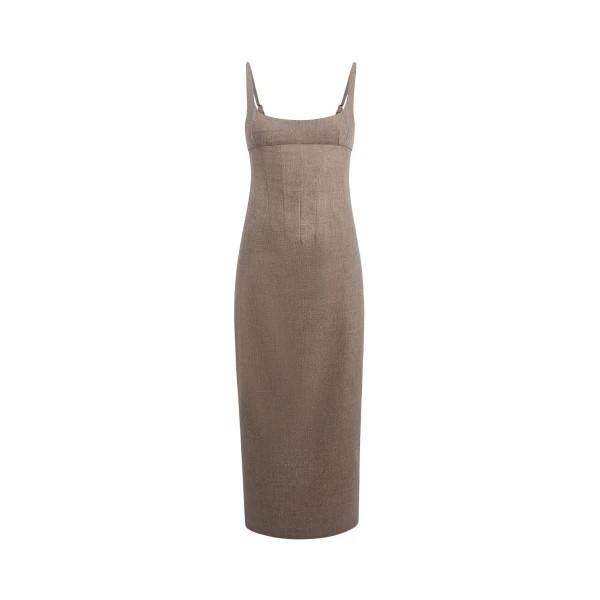 Elevate your elegance in this Khaite Dresses   from the 2025 resort wear edit