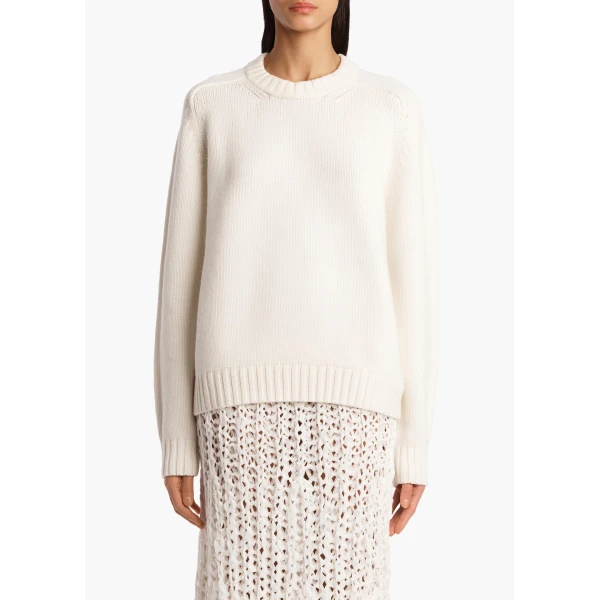 Khaite Mae Sweater, view 3