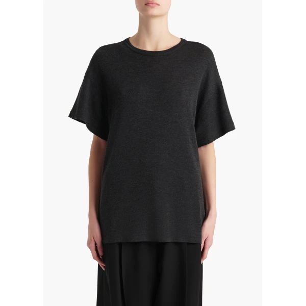 Khaite Maeve T-Shirt Top, view 3