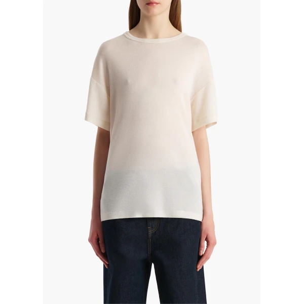 Khaite Maeve T-Shirt Top, view 3