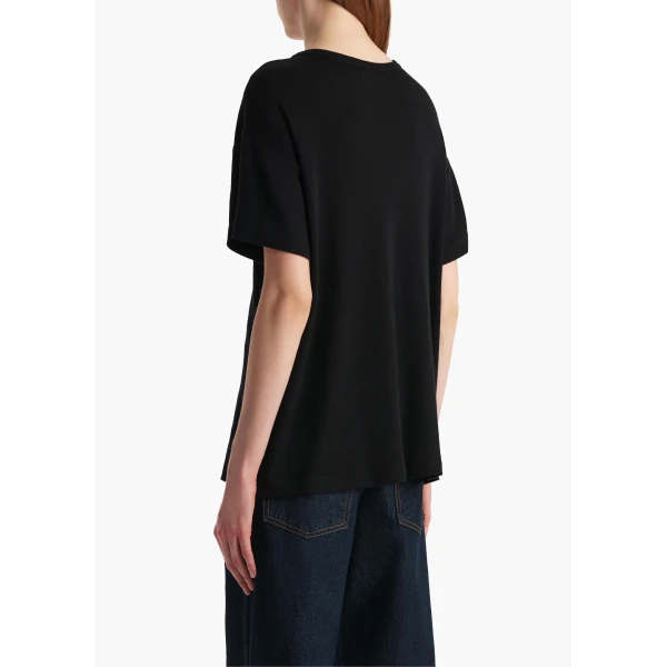 Khaite Maeve T-Shirt Top, view 4