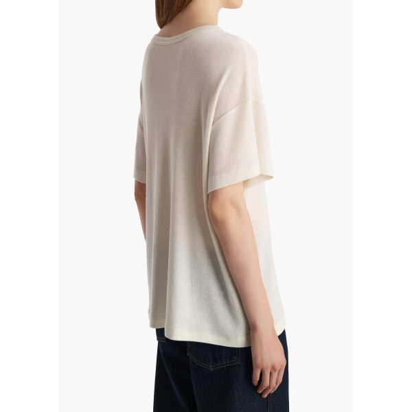 Khaite Maeve T-Shirt Top, view 5