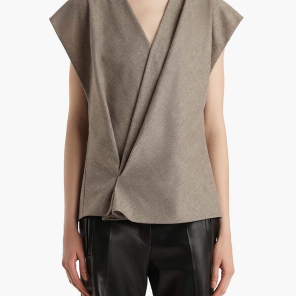 Elevate your elegance in this Khaite Tops   from the 2025 resort wear edit