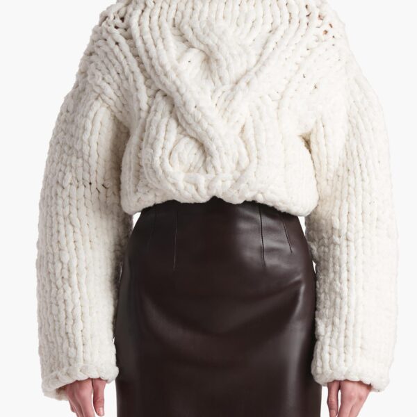 Elevate your elegance in this Khaite Knitwear   from the 2025 resort wear edit
