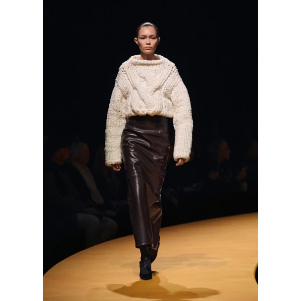 Elevate your elegance in this Khaite Knitwear   from the 2025 resort wear edit