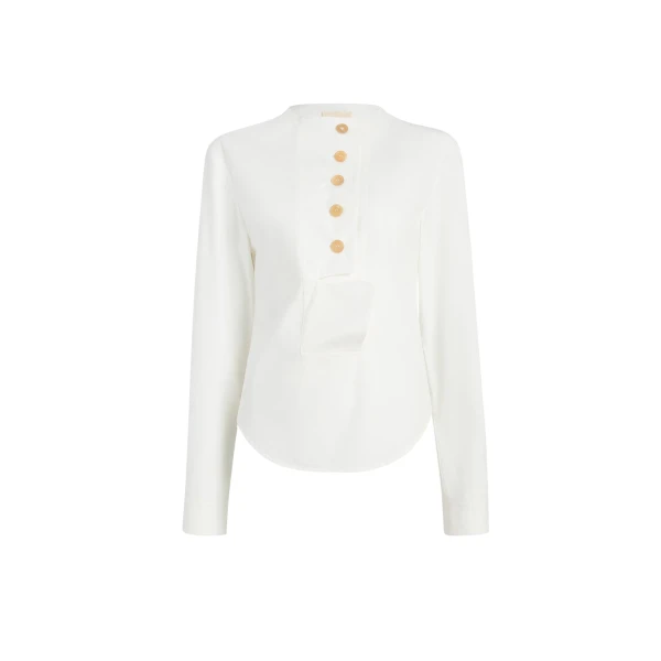Elevate your elegance in this Khaite Tops   from the 2025 resort wear edit