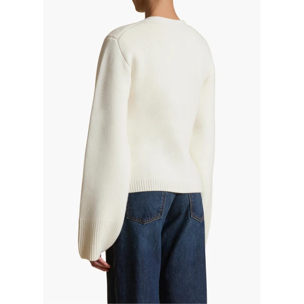Khaite Scarlet Cardigan, view 5