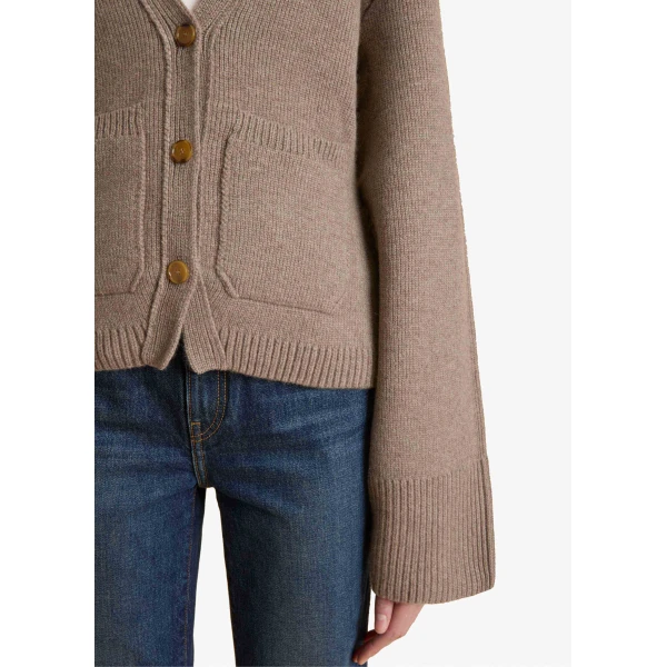 Khaite Scarlet Cardigan, view 6